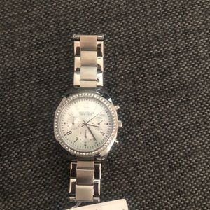Caravelle New York Swarovski Crystal Watch